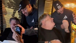 מרדכי דוד מפריע לרני רהב במסעדה