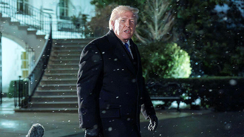 טראמפ לכתבים: "יש זמן"