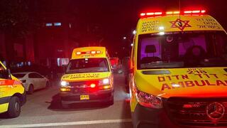 זירת השריפה בפתח תקווה