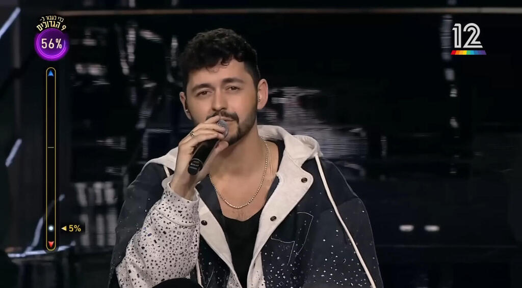 Ноам Беттан (Кадр видео "12Кешет") נועם בתן ב"הכוכב הבא"