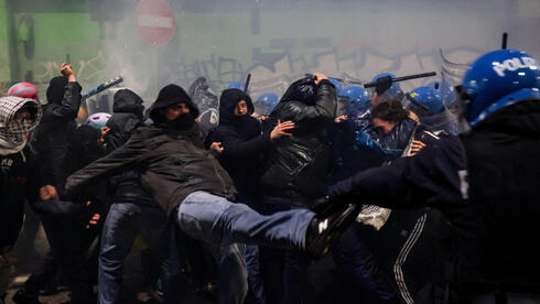 הפגנות מילאנו אולימפיאדת החורף