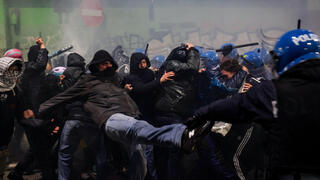 הפגנות מילאנו אולימפיאדת החורף