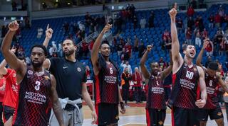 שחקני הפועל ירושלים חוגגים