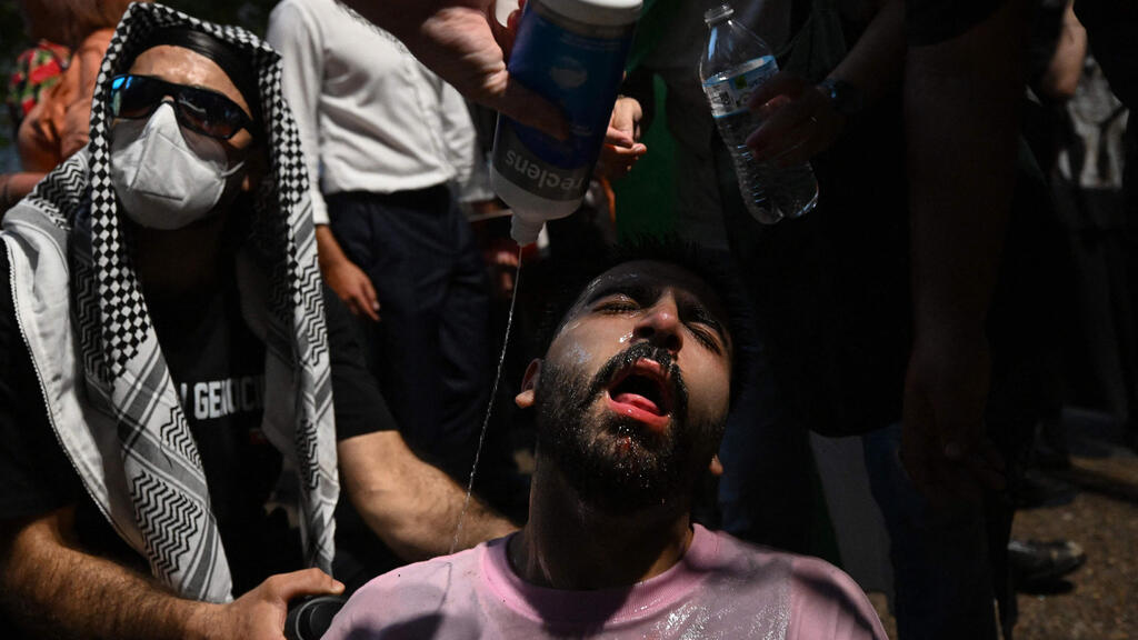 אוסטרליה הפגנה סידני מעצרים בהפגנה פרו פלסטינית