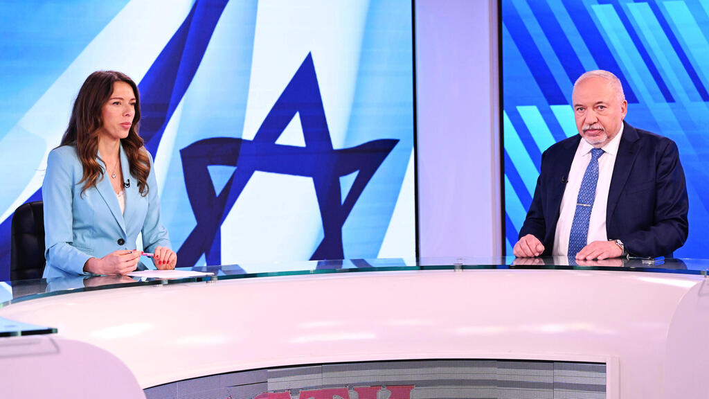 Авигдор Либерман, глава партии НДИ, депутат кнессета