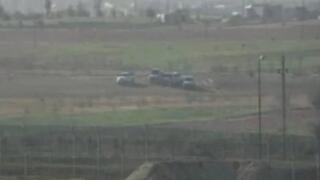 בשטח המצרי טנדרים חשודים התקרבו לגבול הישראלי