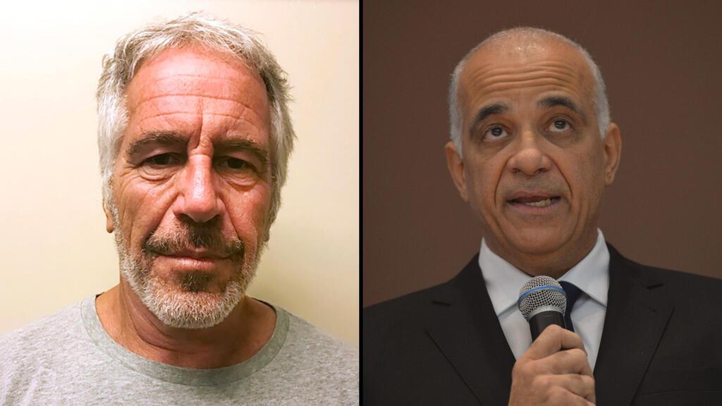 ג'פרי אפשטיין (משמאל) ופרופ' ז'סה סוזה