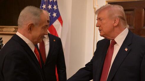 ראש הממשלה בנימין נתניהו נפגש עם נשיא ארה"ב דונלד טראמפ בבית הלבן