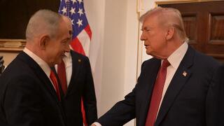 ראש הממשלה בנימין נתניהו נפגש עם נשיא ארה"ב דונלד טראמפ בבית הלבן
