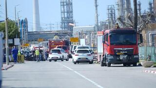 הזירה במפעל באשדוד שבו נהרגו שתי עובדות