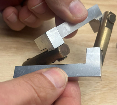 Bennett mechanism (Photo: Prof.Nir Shvalb, Dr. Oded Medina) מנגנון בנט