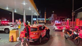 זירת הירי בתחנת דלק ליד יבנה