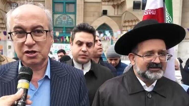 ד"ר הומיון שמח (משמאל) וחכם חמאמי לזר