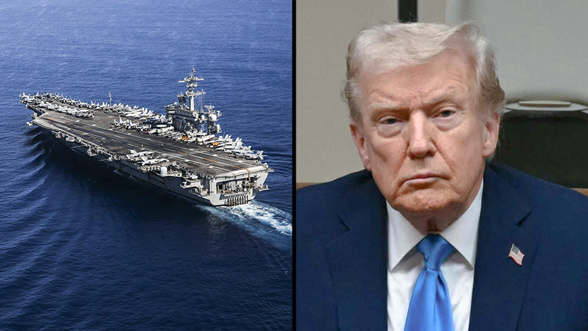 דונלד טראמפ ונושאת המטוסים