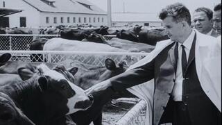 נשיא רומניה לשעבר, ניקולאה צ'אושסקו, וחברים