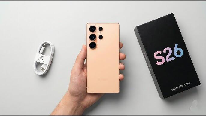 מתוך סרטון שמציג לכאורה את ה-S26. ממש לא בטוח שכך הוא ייראה