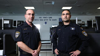 פקד אוהד יהב ורס״ב חיים יוחנן ממוקד 105