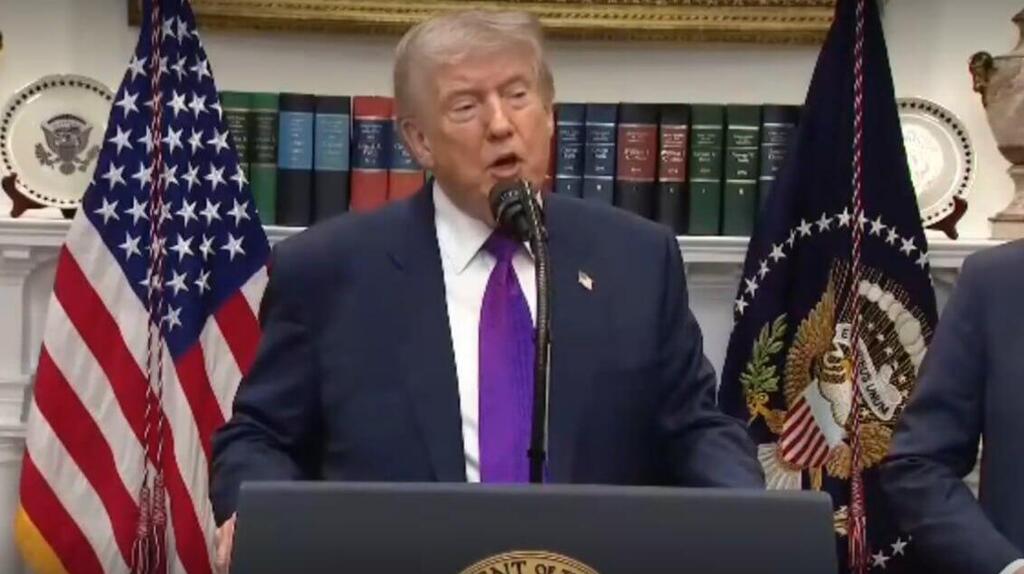 טראמפ הציב דד-ליין לאיראן, ותקף את הנשיא הרצוג: "צריך להתבייש"