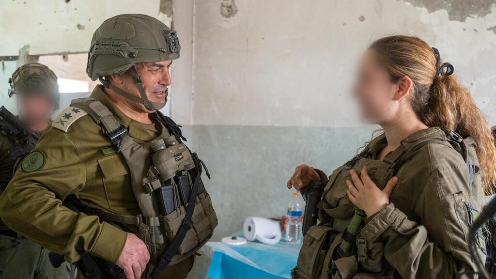 Photo: IDF הרמטכ״ל, רב-אלוף אייל זמיר, קיים היום (ו׳) הערכת מצב וסיור שטח ברפיח שברצועת עזה