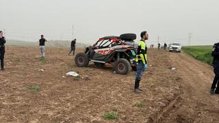 זירת התהפכות הטרקטורון