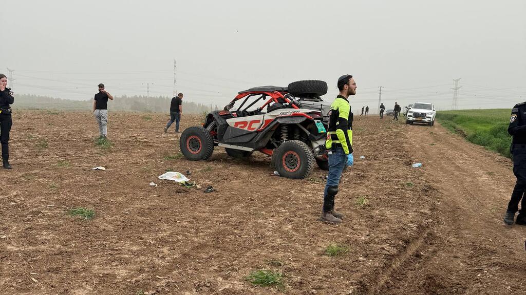 זירת התהפכות הטרקטורון