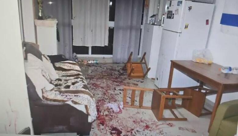 Место убийства в Ашкелоне