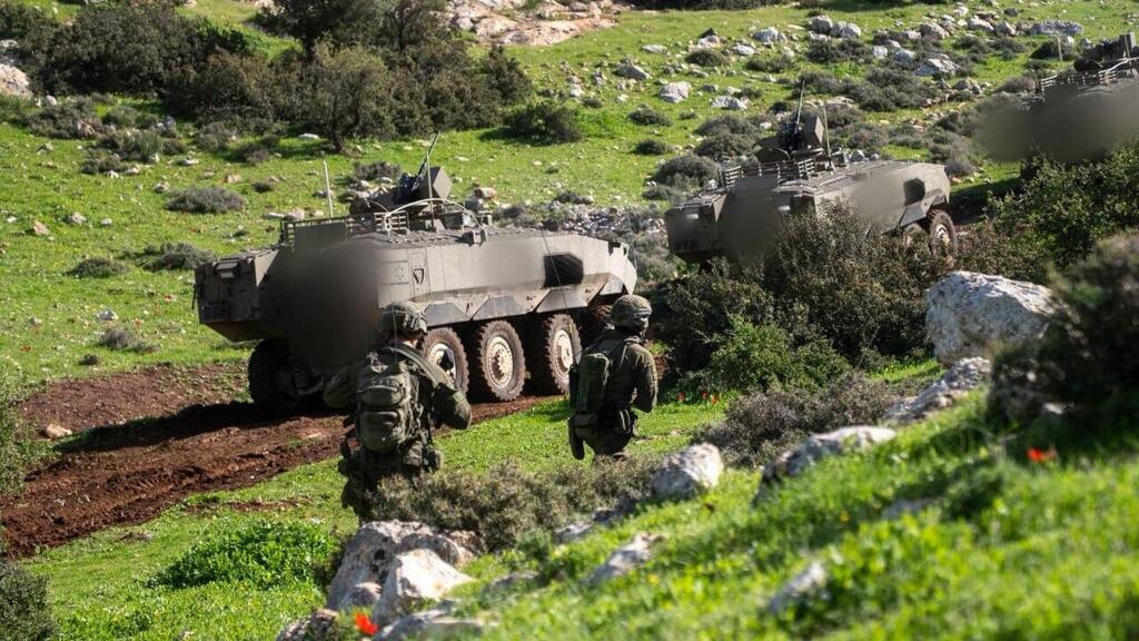 היערכות פיקוד מרכז לקראת הרמדאן: תרגיל מיוחד של סיירת נח"ל עם נגמ"שי אית"ן