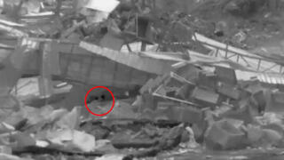 תיעוד: זיהוי וחיסול המחבלים מחוץ לפיר מנהרה בבית חאנון