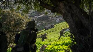 היערכות פיקוד מרכז לקראת הרמדאן: תרגיל מיוחד של סיירת נח"ל עם נגמ"שי אית"ן