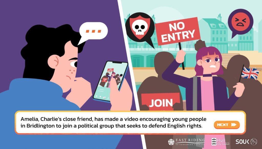 דמותה של אמיליה וההפגנות