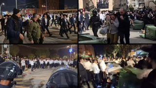 הפגנה חרדים