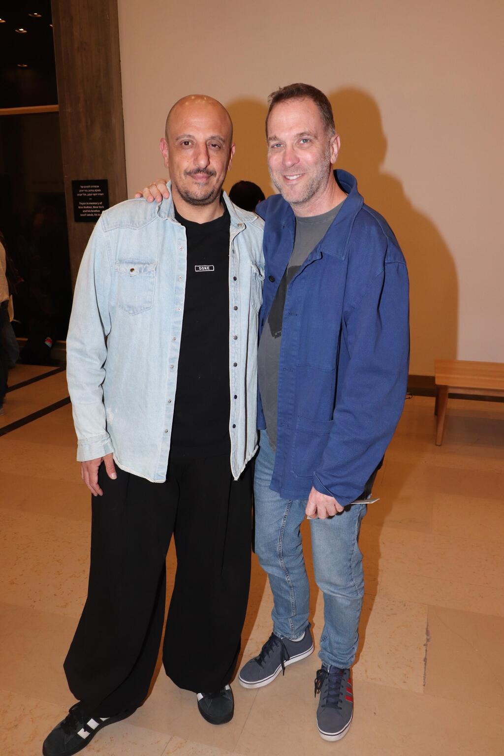 חיים ונושמים מוזיקה. אוהד חיטמן ורן הרוש (צילום: ניר פקין) הופעה נעם חורב