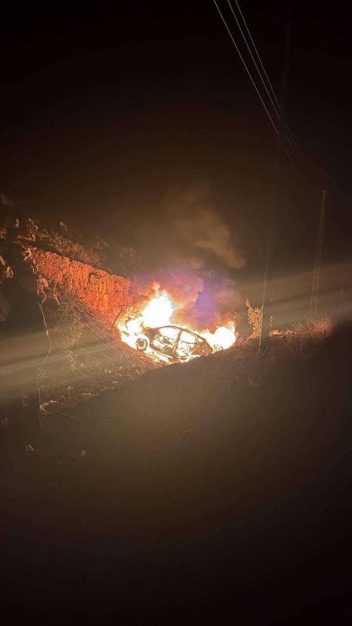 תקיפת רכב באזור אל-מסנע בגבול בין לבנון לסוריה