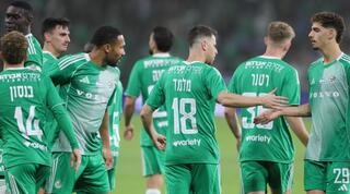 שחקני מכבי חיפה מאושרים