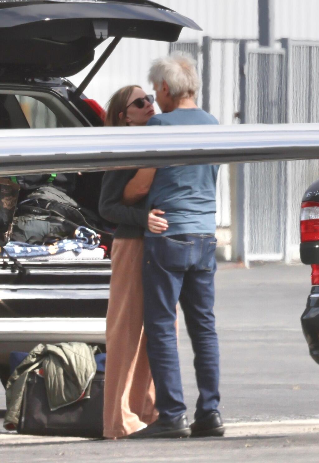 הריסון פורד וקליסטה פלוקהארט