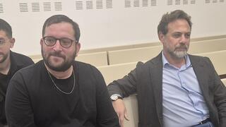 הנאשמים גולן ואוריך בבית משפט השלום בפתח תקווה