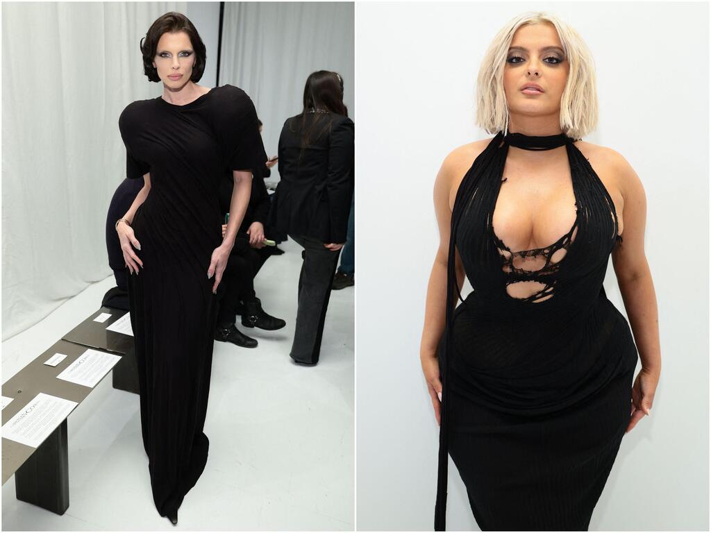 ביבי רקסה וג'וליה פוקס בתצוגת סתיו-חורף 2026-27 של כריסטיאן קוואן בשבוע האופנה בניו יורק