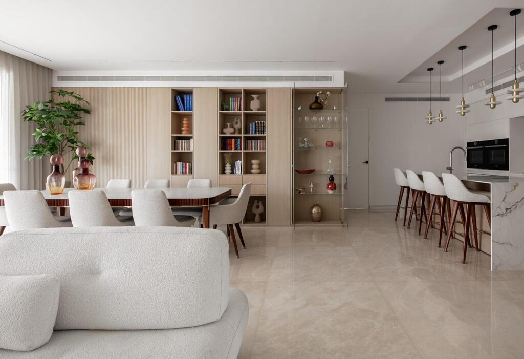 שדרוג דירת קבלן בתל אביב, עיצוב: מיטל שומר