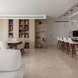 שדרוג דירת קבלן בתל אביב, עיצוב: מיטל שומר