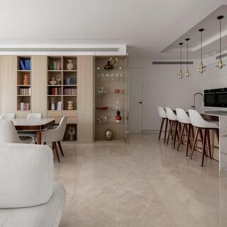 שדרוג דירת קבלן בתל אביב, עיצוב: מיטל שומר