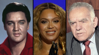 שליש שלישים אלביס, ביונסה ויצחק שמיר