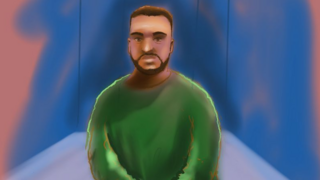 המחבל אכרם נאביד בהופעה ראשונה בבית המשפט באוסטרליה, לבוש מדי אסיר ירוקים