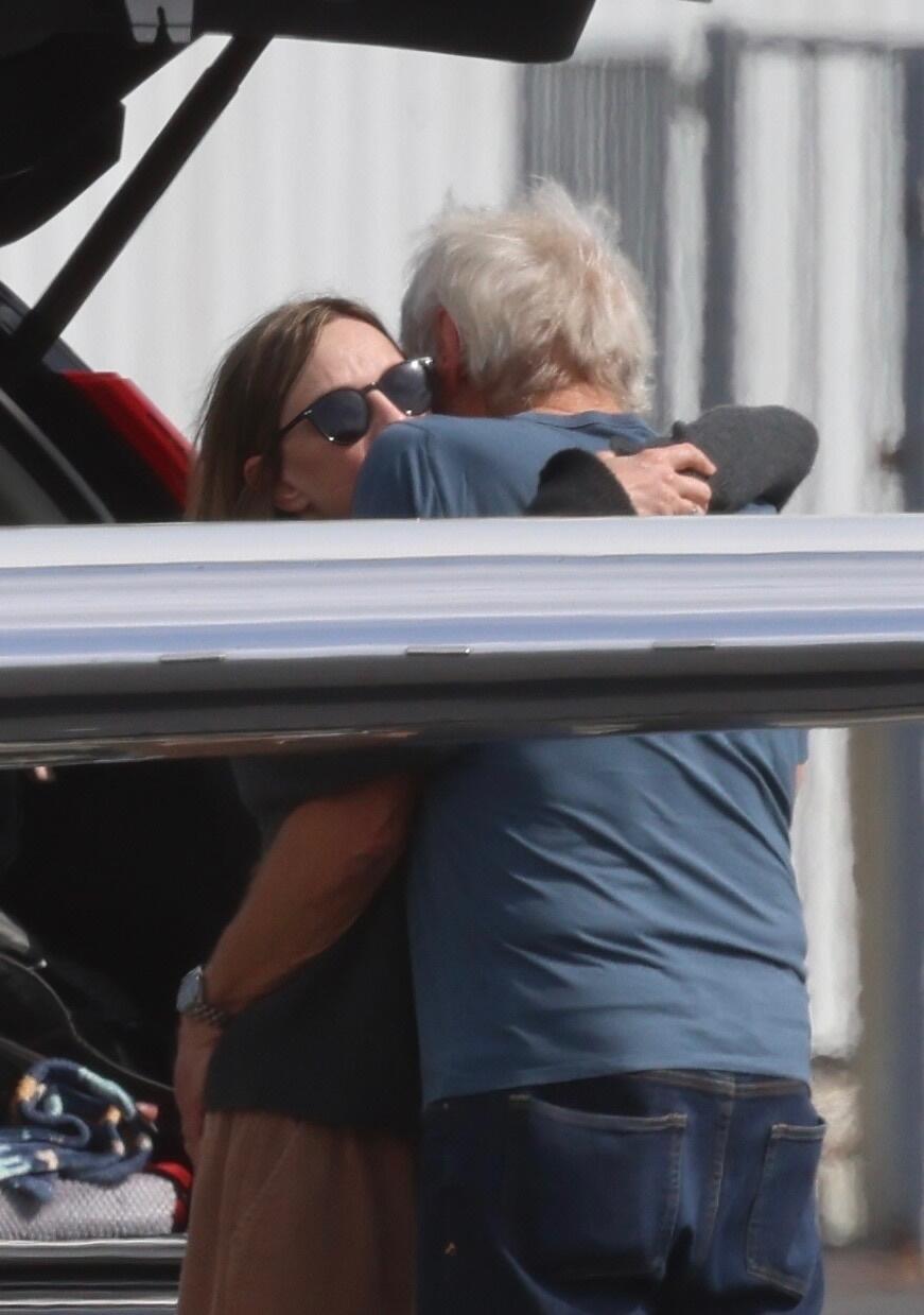 הריסון פורד וקליסטה פלוקהארט