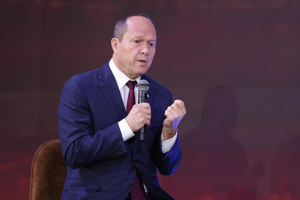 Economy Minister Nir Barkat (Photo; Avigail Uzi) ועידת ההייטק הביטחוני של ynet ו-"ידיעות אחרונות" בשיתוף לשכת המהנדסים