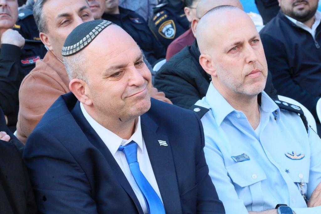 טקס חילופי מפקדים בתחנת המשטרה בלוד