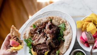 השווארמה של מסעדת בבל בלוס אנג'לס