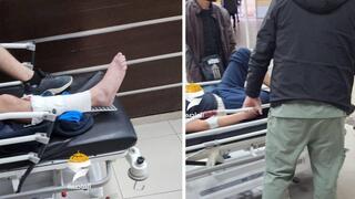 ארבעה פלסטינים פצועים