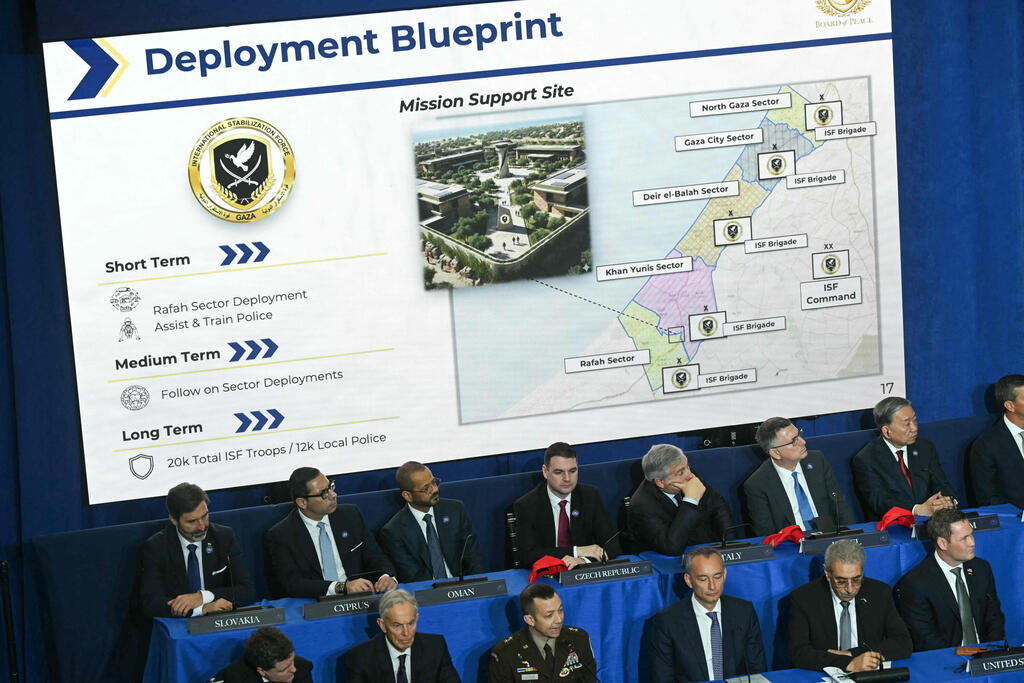 Photo: SAUL LOEB / AFP פריסת הכוחות העתידית ברצועה