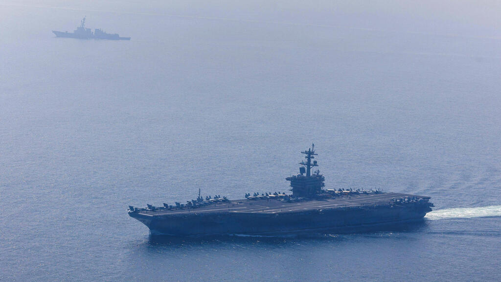 The USS Abraham Lincoln; reports raised concerns about crew members' mental health and incidents of self-harm (Photo: U.S. Navy/Reuters) נושאת המטוסים "אברהם לינקולן"