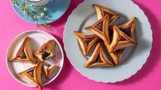 אוזני המן במילוי קקאו-בוטנים